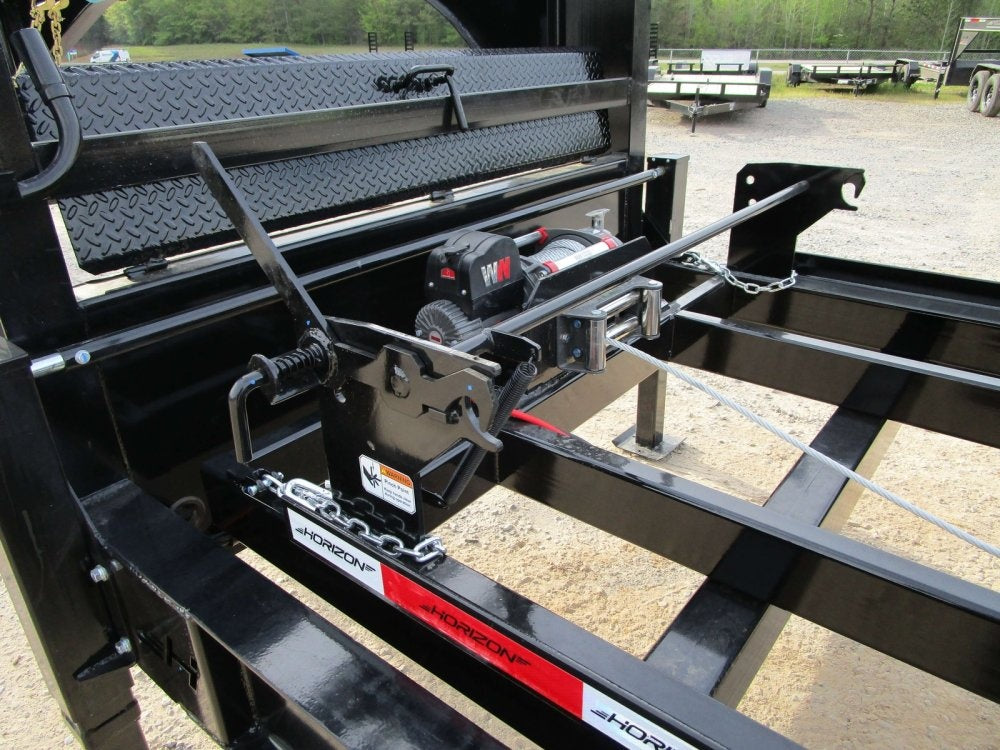 Horizon 14' RDZ GN Roll Off Base (2) 7k Axles - Roll Off Base Trailer/RO 14' Gooseneck - Stryker Dealership Group