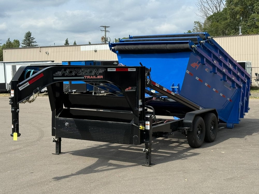 Horizon 14' RDZ GN Roll off Bundle (2) 7k Axles - Roll Off Packages/RO 14' Gooseneck - Stryker Dealership Group