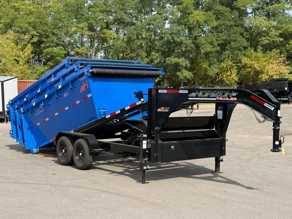 Horizon 14' RDZ GN Roll off Bundle (2) 7k Axles - Roll Off Packages/RO 14' Gooseneck - Stryker Dealership Group