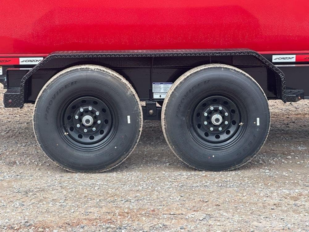 Horizon 14' RDZ GN Roll off Bundle (2) 7k Axles + 1 Bins w/ 4' Walls - Roll Off Packages - RO 14' Gooseneck - Stryker Dealership Group