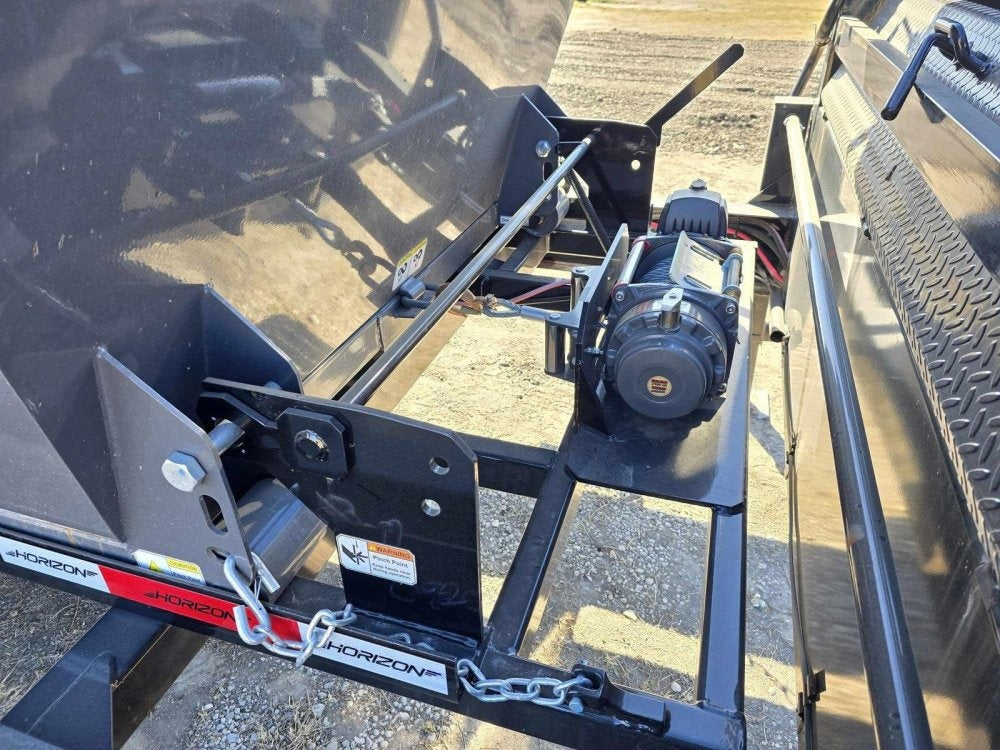 Horizon 14' RDZ GN Roll off Bundle (2) 7k Axles + 3 Bins w/ 4' Walls - Roll Off Packages/RO 14' Gooseneck - Stryker Dealership Group