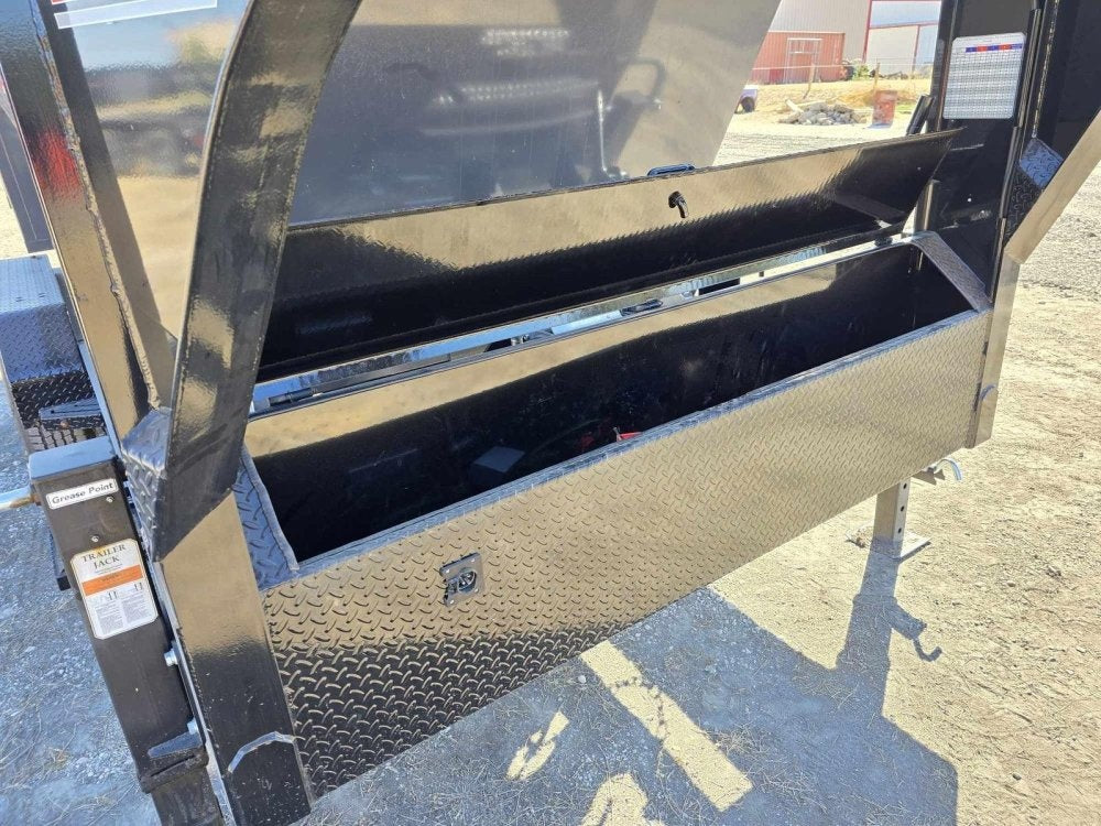 Horizon 14' RDZ GN Roll off Bundle (2) 7k Axles + 3 Bins w/ 4' Walls - Roll Off Packages/RO 14' Gooseneck - Stryker Dealership Group