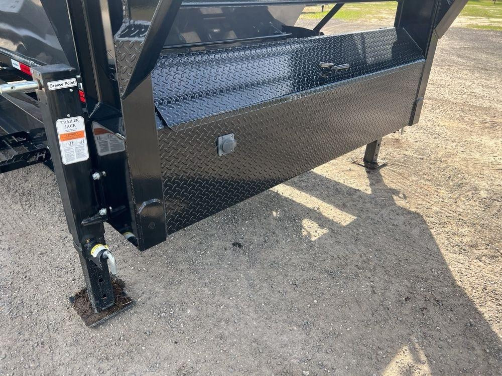 Horizon 14' RDZ GN Roll off Bundle (2) 7k Axles + 3 Bins w/ 4' Walls HZN14GN7K4FTEDZ3GrayFL - Ghost ROP - Stryker Dealership Group