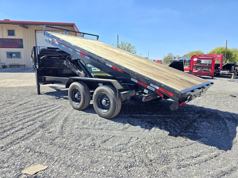 Horizon 16' HRD GN Roll off Bundle (2) 10k Axles + 1 16' ROZ Roll Off Deck - Roll Off Packages/RO 16' Gooseneck - Stryker Dealership Group