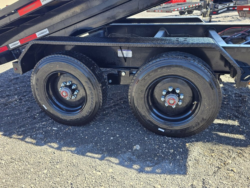 Horizon 16' HRD GN Roll off Bundle (2) 10k Axles + 1 16' ROZ Roll Off Deck - Roll Off Packages/RO 16' Gooseneck - Stryker Dealership Group