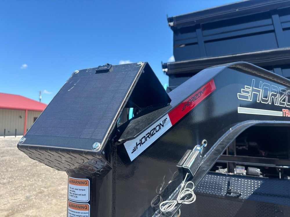 Horizon 16' HRD GN Roll off Bundle (2) 10k Axles + 2 Bins w/ 6' Walls - Roll Off Packages/RO 16' Gooseneck - Stryker Dealership Group