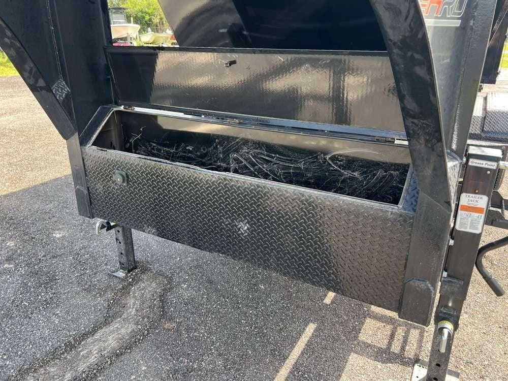 Horizon 16' HRD GN Roll off Bundle (2) 10k Axles + 2 Bins w/ 6' Walls HZN16GN10K6FTEDZ3BLKFL - Ghost ROP - Stryker Dealership Group