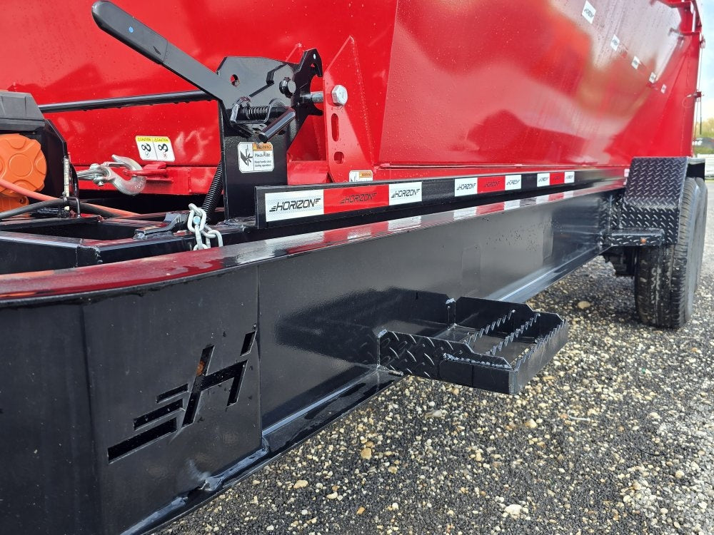 Horizon 16' RDZ BP Roll off Bundle (2) 7k Axles + 1 Bin w/ 4' Walls - Roll Off Packages - RO 16' Bumper Pull - Stryker Dealership Group