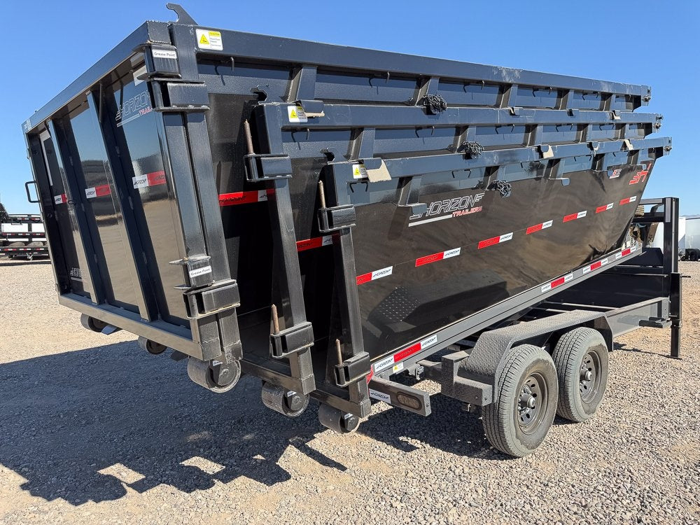 Horizon 16' RDZ GN Roll Off Base (2) 7k Axles - Roll Off Base Trailer/RO 16' Gooseneck - Stryker Dealership Group