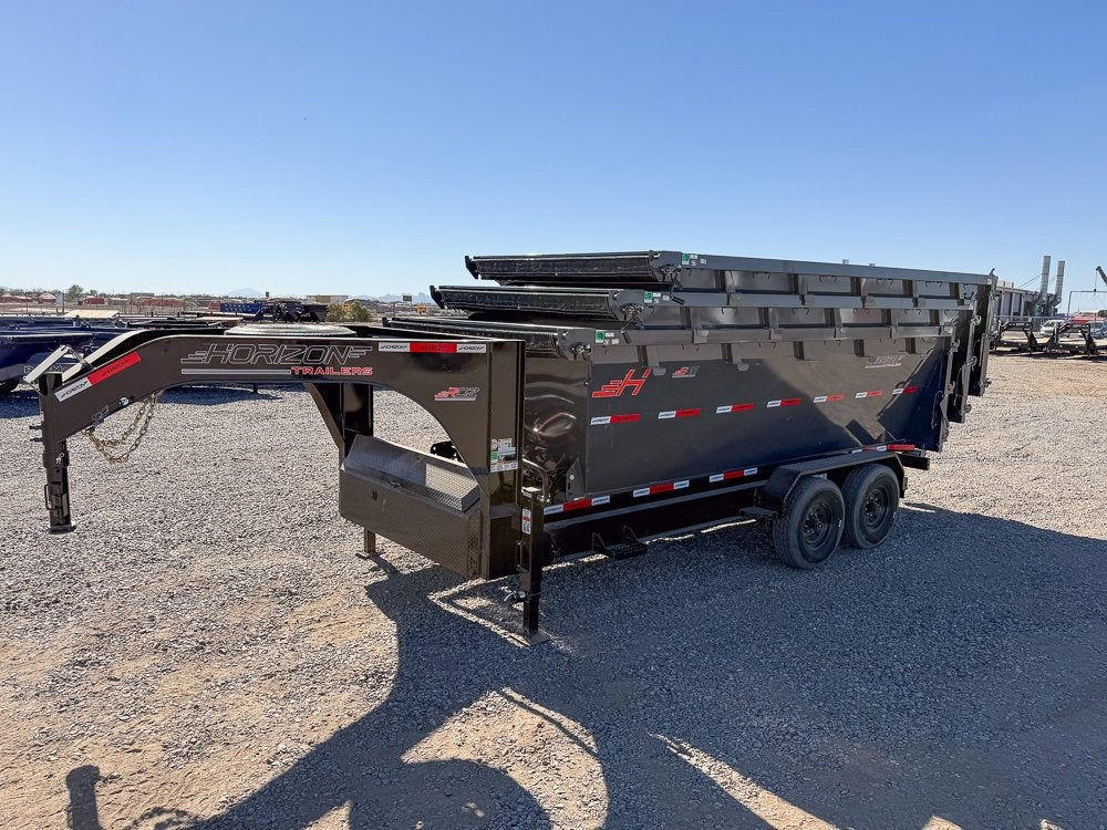Horizon 16' RDZ GN Roll Off Base (2) 8k Axles - Roll Off Base Trailer/RO 16' Gooseneck - Stryker Dealership Group