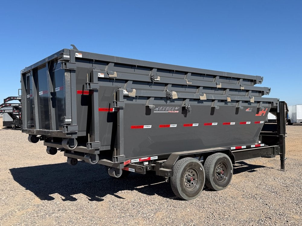 Horizon 16' RDZ GN Roll Off Base (2) 8k Axles - Roll Off Base Trailer/RO 16' Gooseneck - Stryker Dealership Group