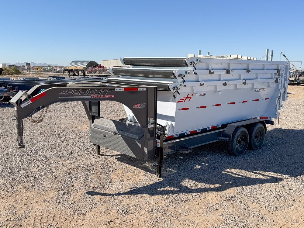 Horizon 16' RDZ GN Roll Off Base (2) 8k Axles - Roll Off Base Trailer/RO 16' Gooseneck - Stryker Dealership Group