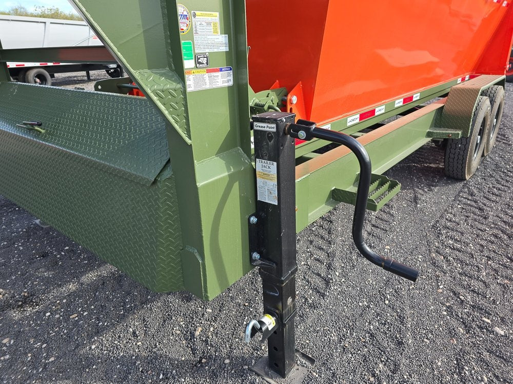 Horizon 16' RDZ GN Roll off Bundle (2) 7k Axles + 1 Bin w/ 6' Walls - Roll Off Packages/RO 16' Gooseneck - Stryker Dealership Group