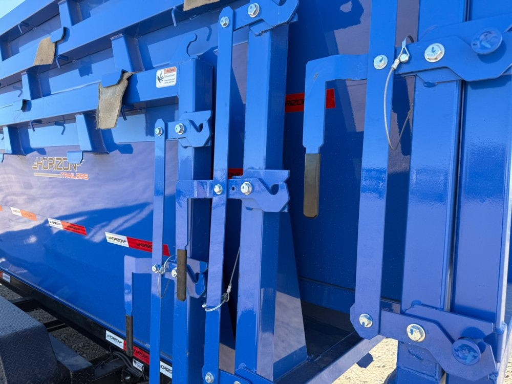 Horizon 16' RDZ GN Roll off Bundle (2) 7k Axles + 3 Bins w/ 4' Walls - Roll Off Packages/RO 16' Gooseneck - Stryker Dealership Group