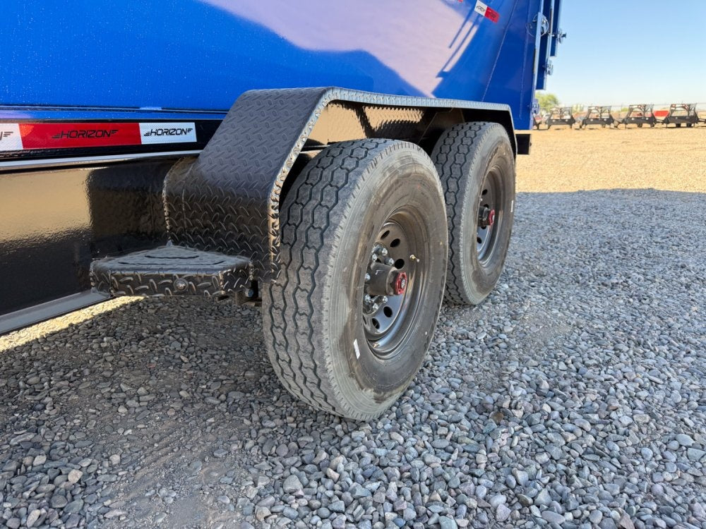 Horizon 16' RDZ GN Roll off Bundle (2) 7k Axles + 3 Bins w/ 4' Walls - Roll Off Packages - RO 16' Gooseneck - Stryker Dealership Group