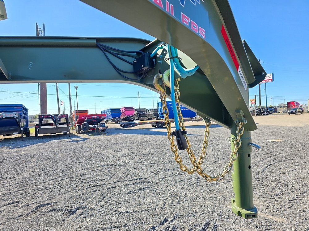 Horizon 16' RDZ GN Roll off Bundle (2) 7k Axles + 3 Bins w/ 4' Walls - Roll Off Packages/RO 16' Gooseneck - Stryker Dealership Group