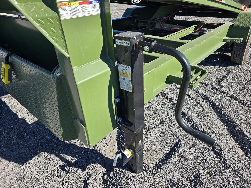 Horizon 16' RDZ GN Roll off Bundle (2) 7k Axles + 3 Bins w/ 4' Walls - Roll Off Packages - RO 16' Gooseneck - Stryker Dealership Group
