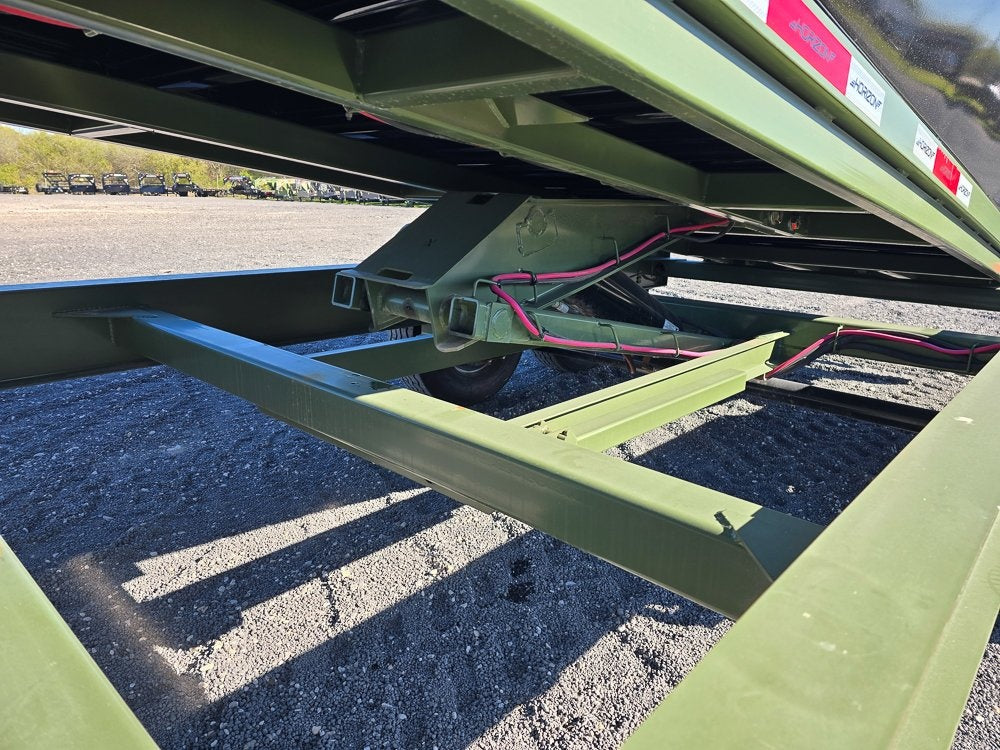 Horizon 16' RDZ GN Roll off Bundle (2) 7k Axles + 3 Bins w/ 4' Walls - Roll Off Packages/RO 16' Gooseneck - Stryker Dealership Group