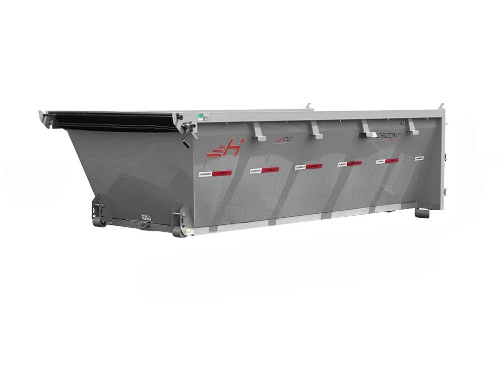 Horizon 16' RDZ GN Roll off Bundle (2) 8k Axles + 3 Bins w/ 4' Walls - Roll Off Packages/16' Gooseneck - Stryker Dealership Group