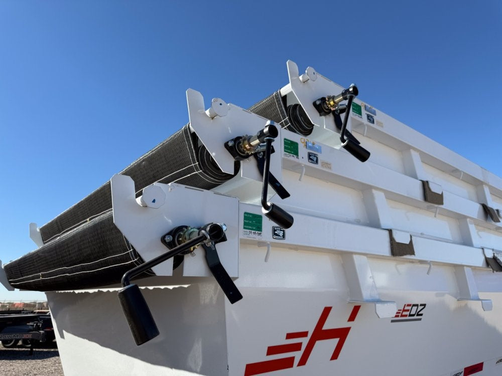 Horizon 16' RDZ GN Roll off Bundle (2) 8k Axles + 3 Bins w/ 4' Walls - Roll Off Packages/RO 16' Gooseneck - Stryker Dealership Group