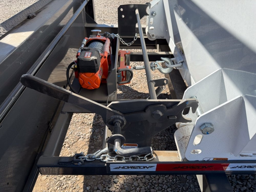 Horizon 16' RDZ GN Roll off Bundle (2) 8k Axles + 3 Bins w/ 4' Walls - Roll Off Packages - RO 16' Gooseneck - Stryker Dealership Group