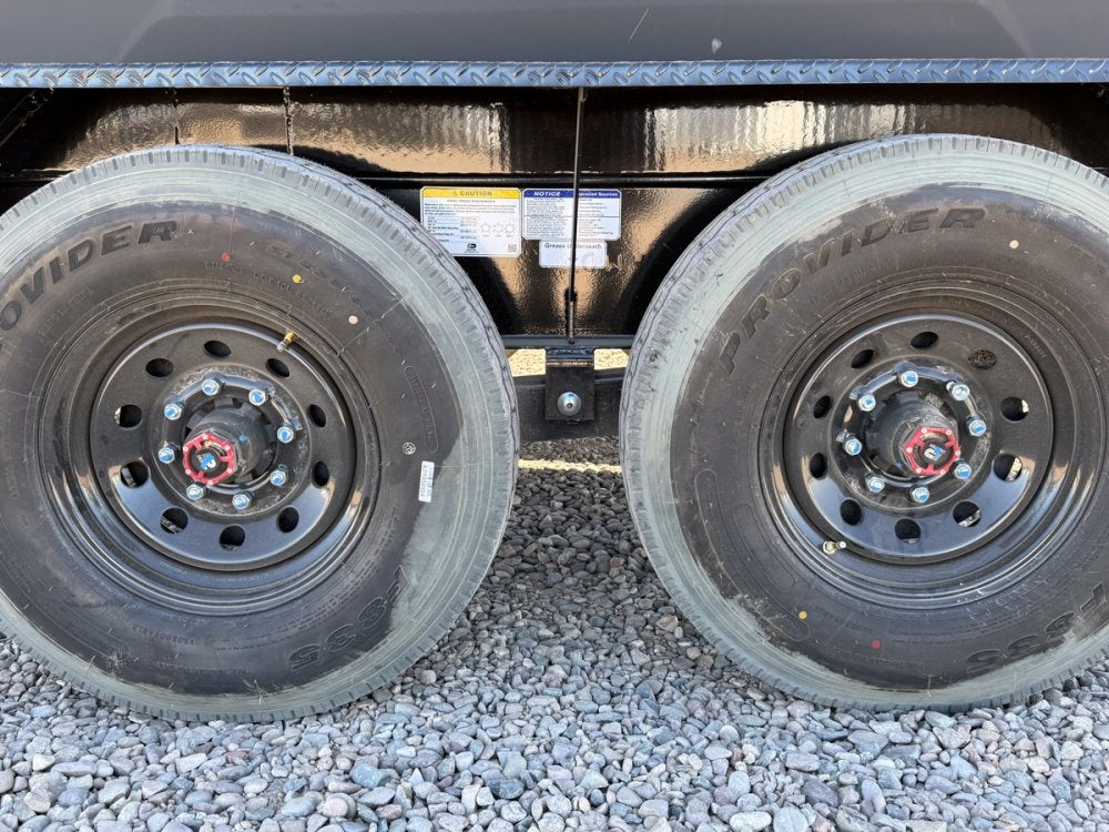 Horizon 16' RDZ GN Roll off Bundle (2) 8k Axles + 3 Bins w/ 4' Walls - Roll Off Packages - RO 16' Gooseneck - Stryker Dealership Group