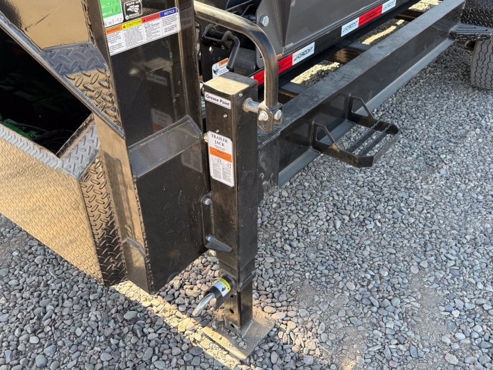 Horizon 16' RDZ GN Roll off Bundle (2) 8k Axles + 3 Bins w/ 4' Walls - Roll Off Packages - RO 16' Gooseneck - Stryker Dealership Group