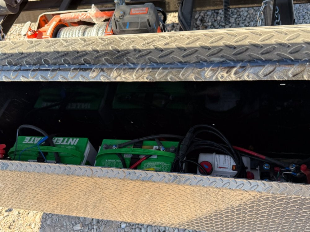 Horizon 16' RDZ GN Roll off Bundle (2) 8k Axles + 3 Bins w/ 4' Walls - Roll Off Packages - RO 16' Gooseneck - Stryker Dealership Group