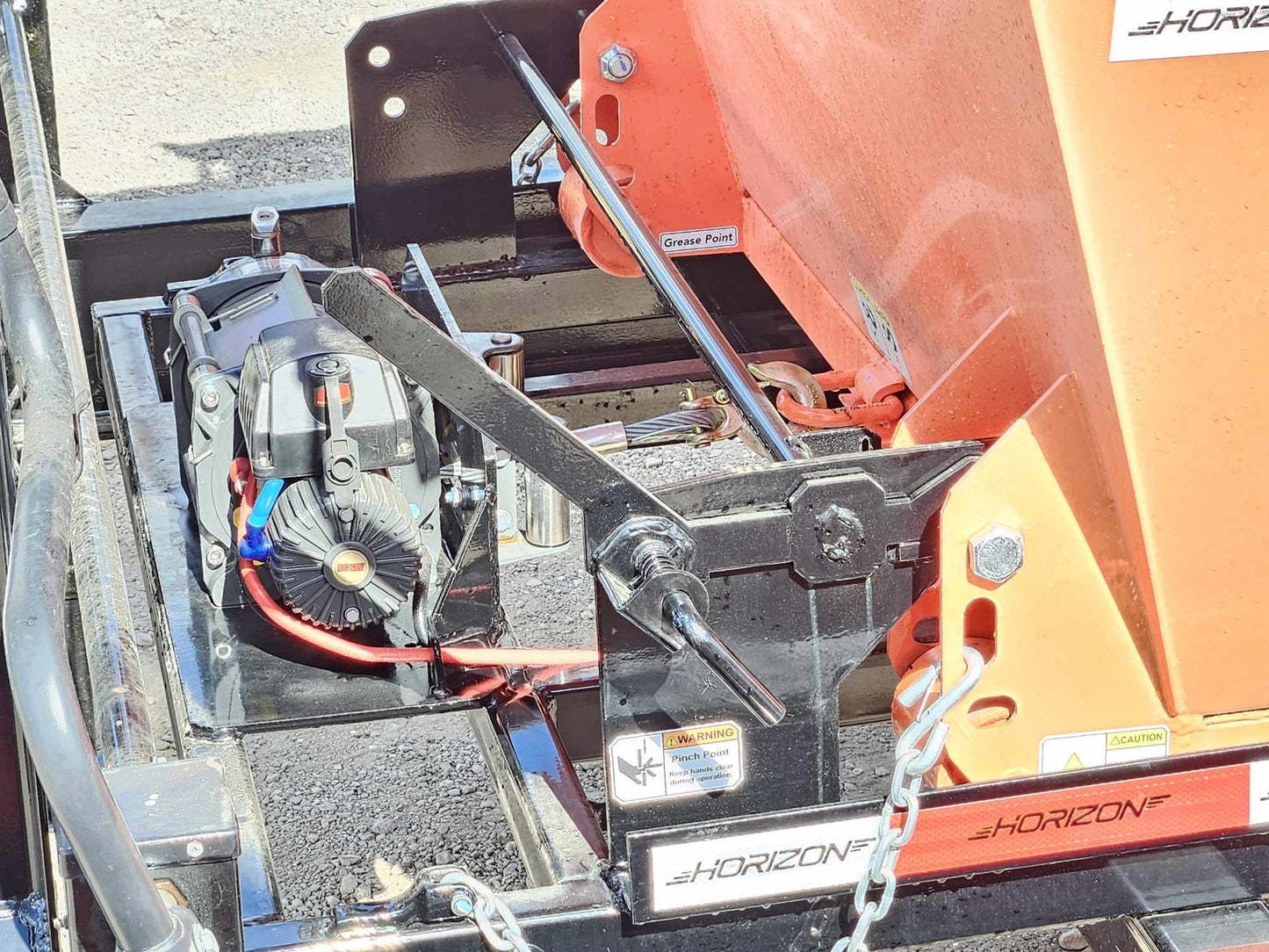 Horizon 16' RDZ GN Roll off Bundle (2) 8k Axles + 3 Bins w/ 4' Walls HZN16GN8K4FTEDZ3ORANGETX - Ghost ROP - Stryker Dealership Group