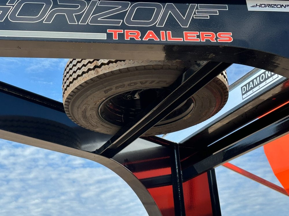 Horizon 20' HRD GN Roll off Bundle (2) 10k Axles + 1 Bin w/ 6' Walls - Roll Off Packages/RO 20' Gooseneck - Stryker Dealership Group