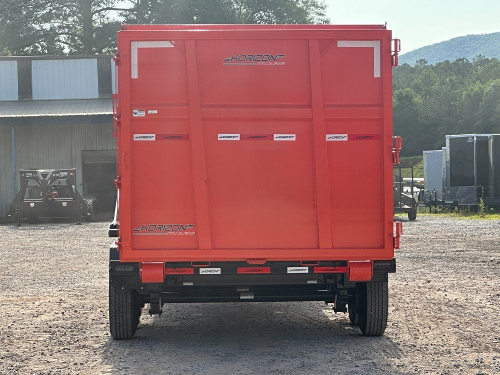 Horizon 20' HRD GN Roll off Bundle (2) 10k Axles + 1 Bin w/ 6' Walls - Roll Off Packages/RO 20' Gooseneck - Stryker Dealership Group