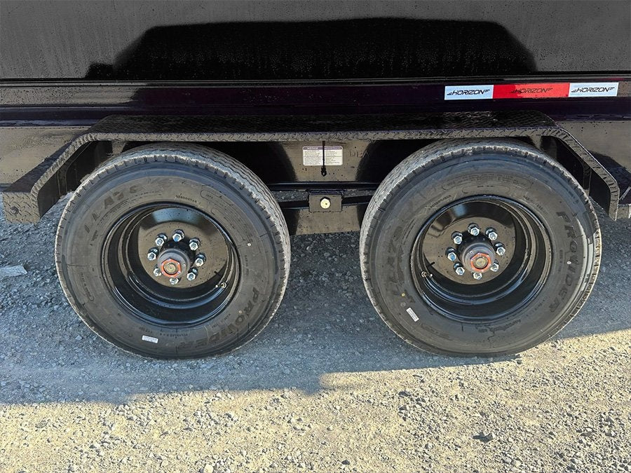 Horizon 20' HRD GN Roll off Bundle (2) 10k Axles + 2 Bins w/ 6' Walls - Roll Off Packages/RO 20' Gooseneck - Stryker Dealership Group