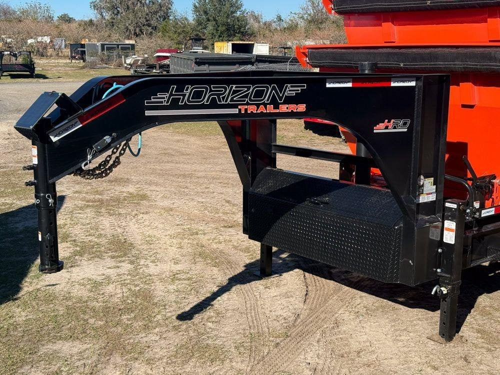 Horizon 20' HRD GN Roll off Bundle (2) 10k Axles + 3 Bins w/ 4' Walls - Roll Off Packages/20' Gooseneck - Stryker Dealership Group