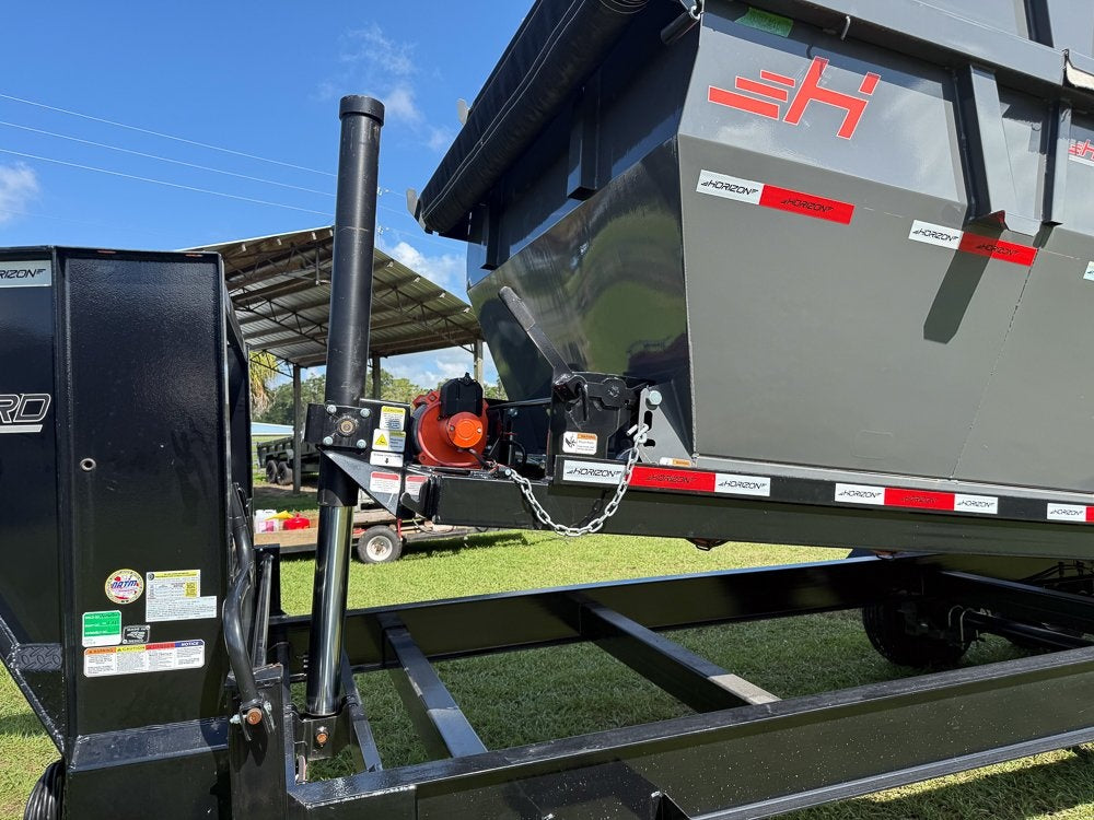 Horizon 20' HRD GN Roll off Bundle (2) 10k Axles + 3 Bins w/ 4' Walls - Roll Off Packages/RO 20' Gooseneck - Stryker Dealership Group