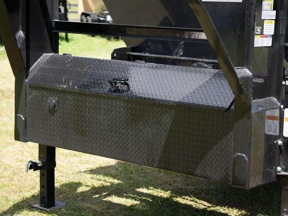 Horizon 20' HRD GN Roll off Bundle (2) 10k Axles + 3 Bins w/ 4' Walls HZN20GN10K4FTEDZ3GrayAL - Ghost ROP - Stryker Dealership Group