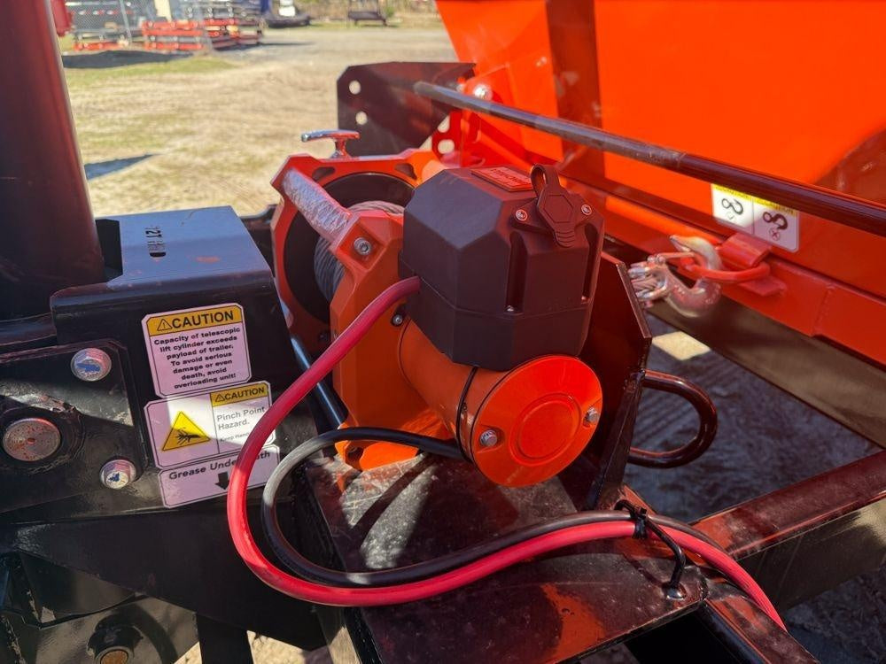 Horizon 20' HRD GN Roll off Bundle (2) 10k Axles + 3 Bins w/ 4' Walls HZN20GN10K4FTEDZ3ORANGEMI - Ghost ROP - Stryker Dealership Group