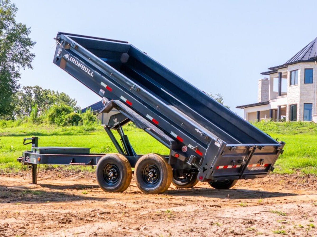 IronBull DWB Bumper Pull Dump Trailer - Stryker Dealership Group