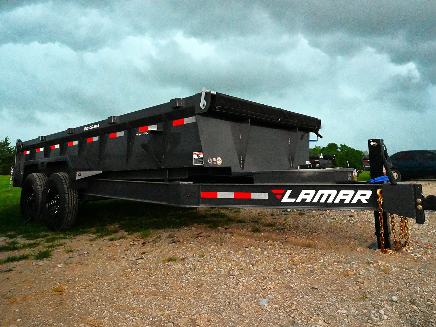Lamar DL Low Profile Bumper Pull Dump Trailer - Stryker Dealership Group