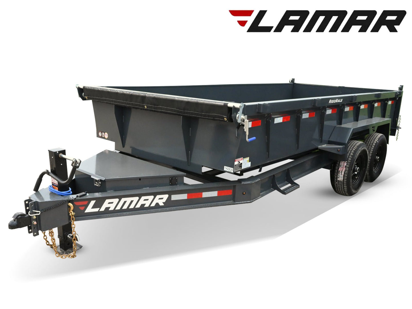 Lamar DL Low Profile Bumper Pull Dump Trailer - Stryker Dealership Group