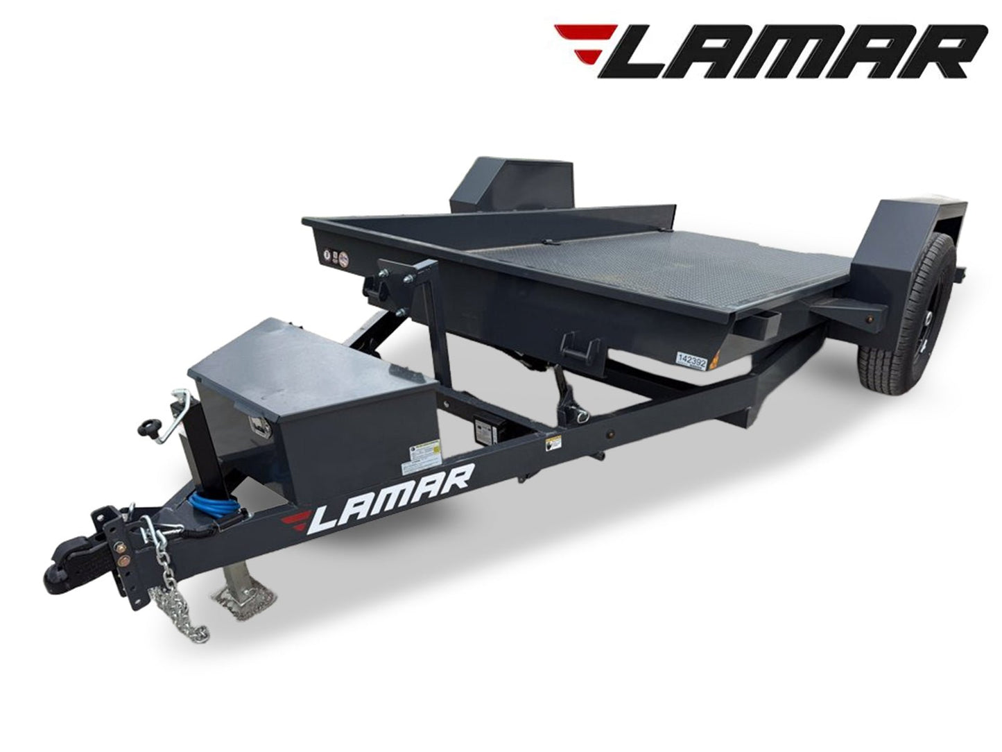 Lamar SH Bumper Pull Equipment Trailer - Stryker Dealership Group