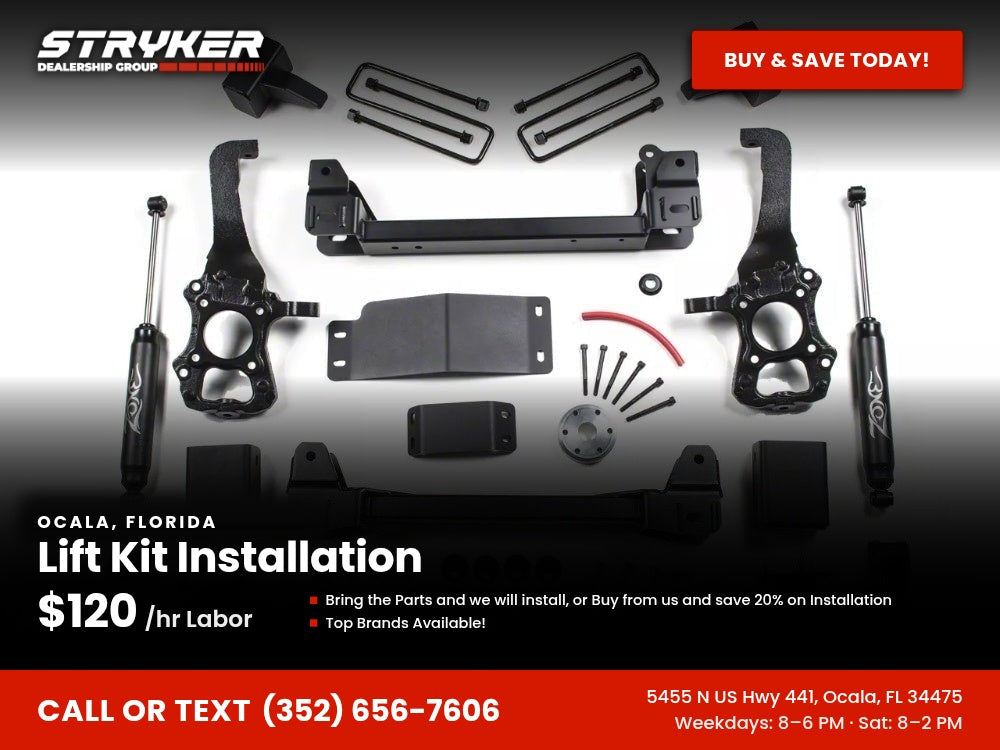Lift Kit Installation - Ocala, FL