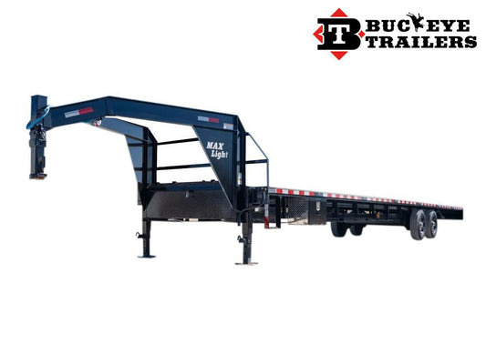 Max Light 40′ Gooseneck Flatbed Trailer - Stryker Dealership Group
