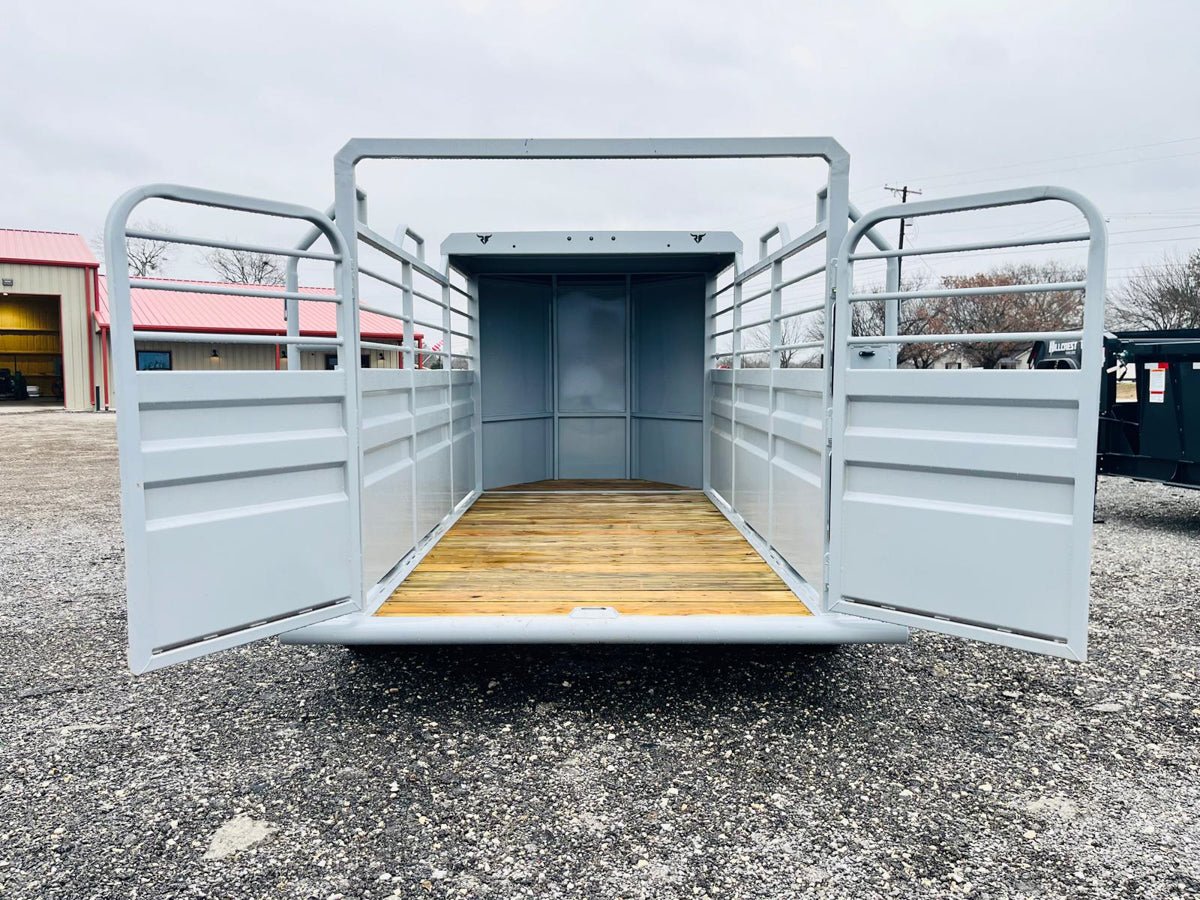 Ranch Boss 1/2 Top Bumper Pull Livestock Trailer - Stryker Dealership Group