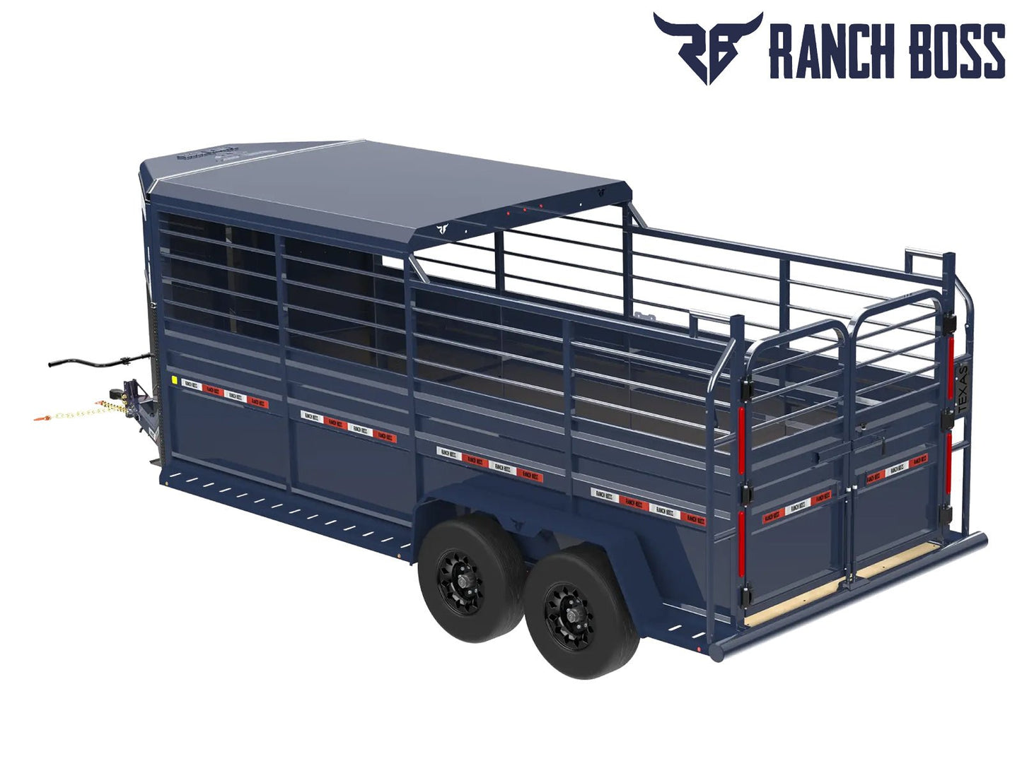 Ranch Boss 3/4 Top Bumper Pull Livestock Trailer - Stryker Dealership Group