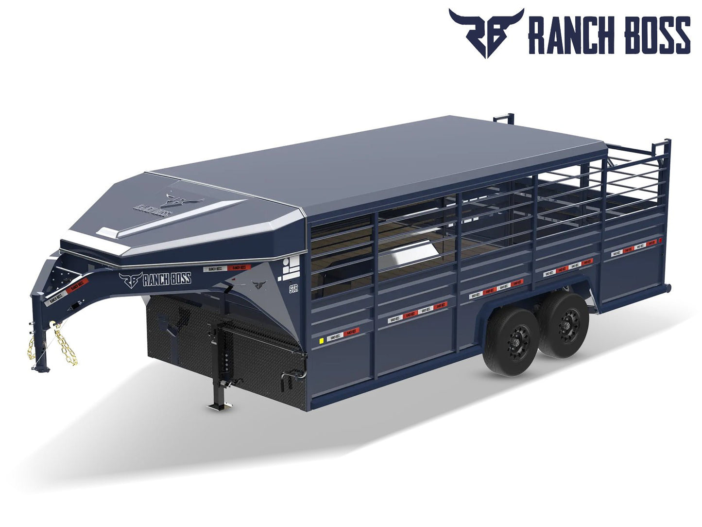 Ranch Boss 3/4 Top Gooseneck Livestock Trailer - Stryker Dealership Group