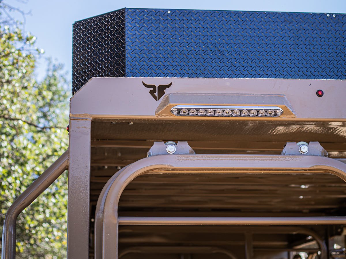 Ranch Boss Full Top Gooseneck Livestock Trailer - Stryker Dealership Group