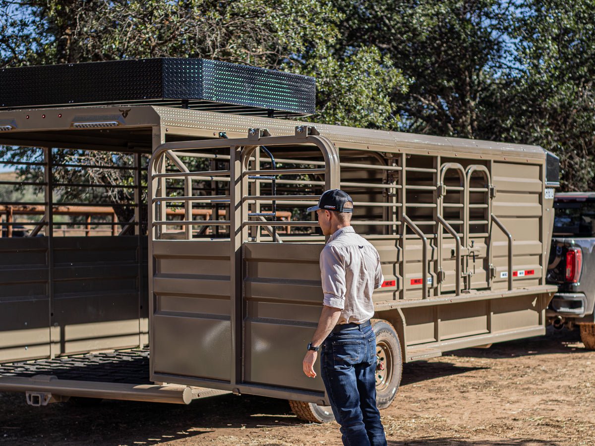 Ranch Boss Full Top Gooseneck Livestock Trailer - Stryker Dealership Group