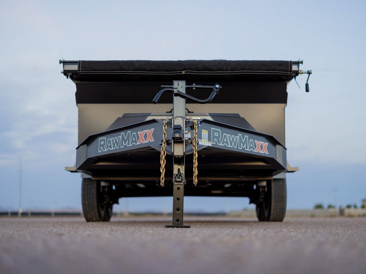 RawMaxx GDX Knight 3D Bumper Pull Dump Trailer - Stryker Dealership Group