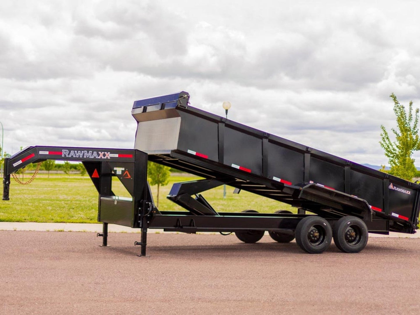 RawMaxx LTX Gooseneck Dump Trailer - Stryker Dealership Group