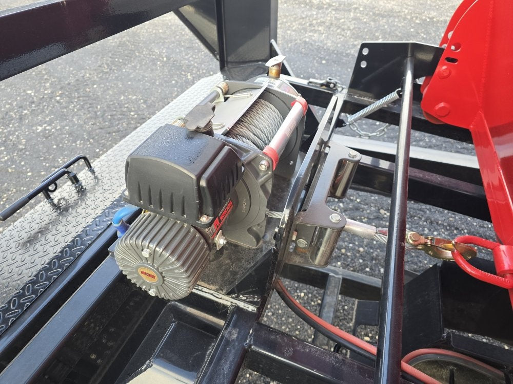 RawMaxx 14' GN Roll off Bundle (2) 7k Axles + 3 Bins w/ 4' Walls - Roll Off Packages/RO 14' Gooseneck - Stryker Dealership Group